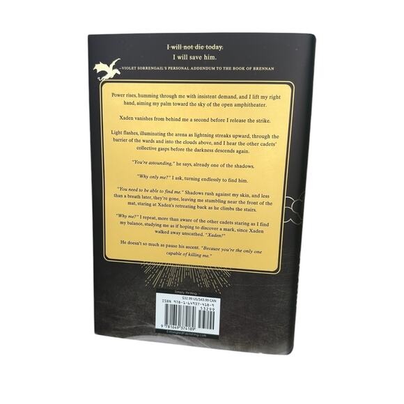 Onyx Storm By Rebecca Yarros Target Exclusive Edition Hardcover Sprayed Edges - Picture 6 of 6